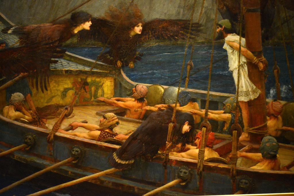 John William Waterhouse, Ulysses and the Sirens, National … Flickr