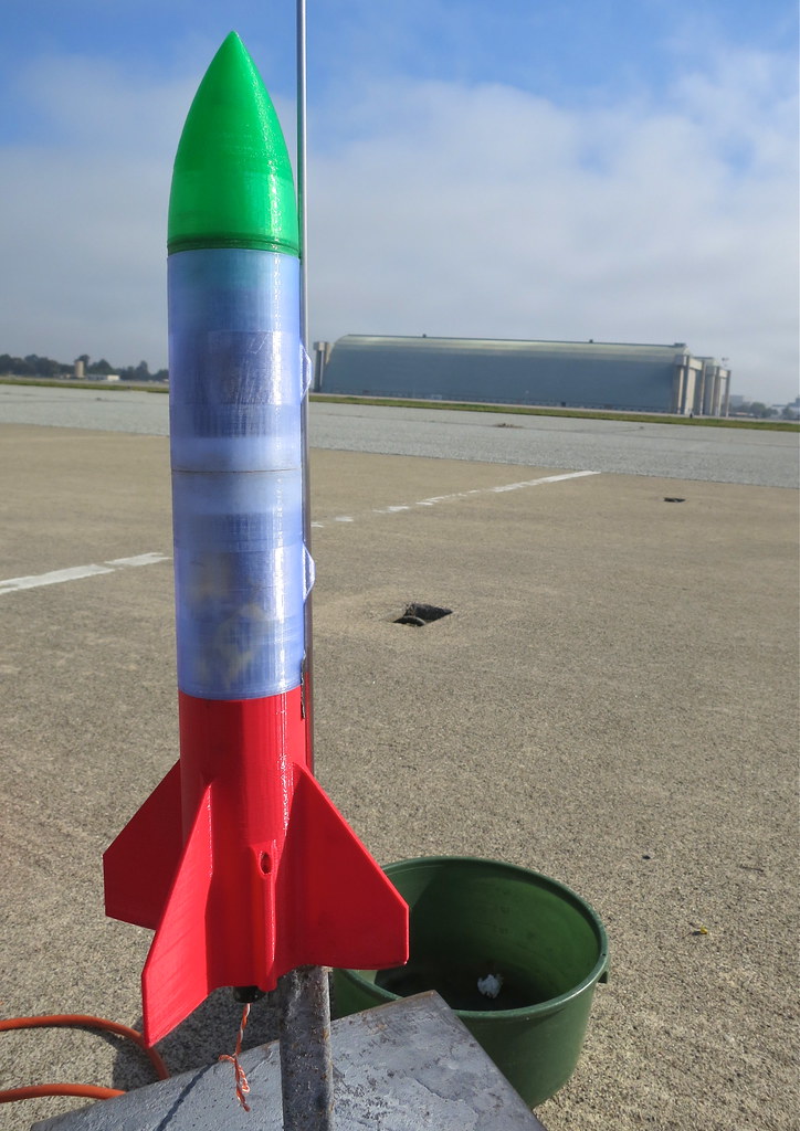 Launch of the 3D Printed Rocket at NASA | We launched this 3… | Flickr