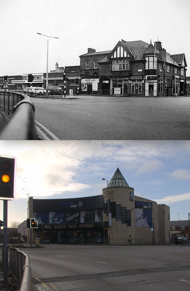 Walton Lane, Walton, 1970s and 2013 I'm not too sure on th… Flickr