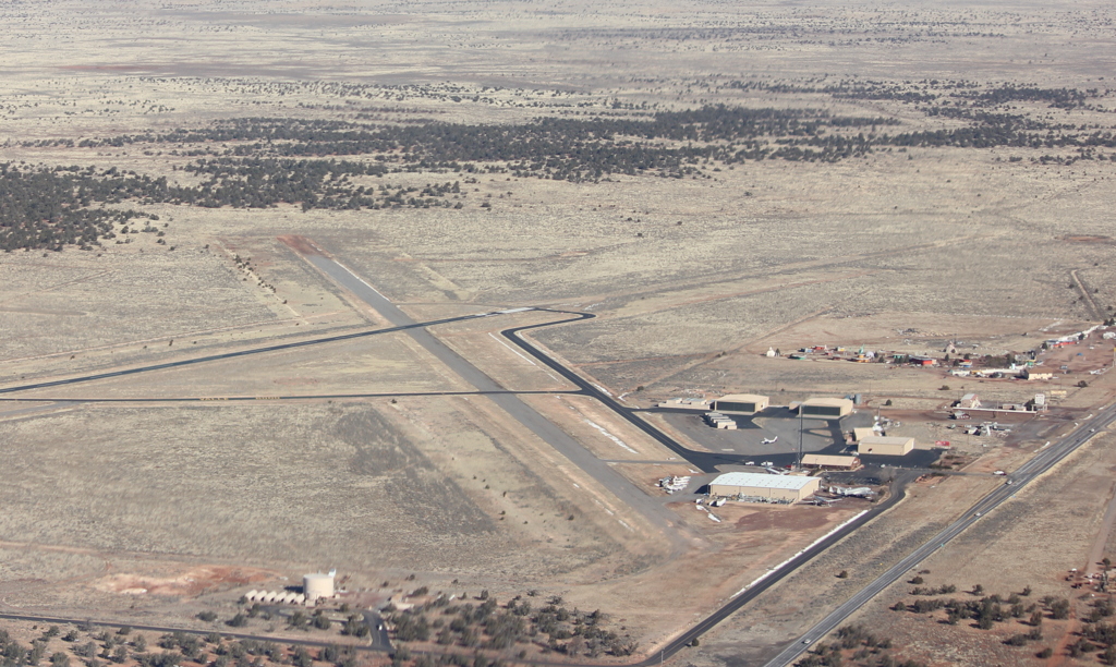 Grand Canyon Valle Airport Valle, Arizona. Looking northwe… Flickr