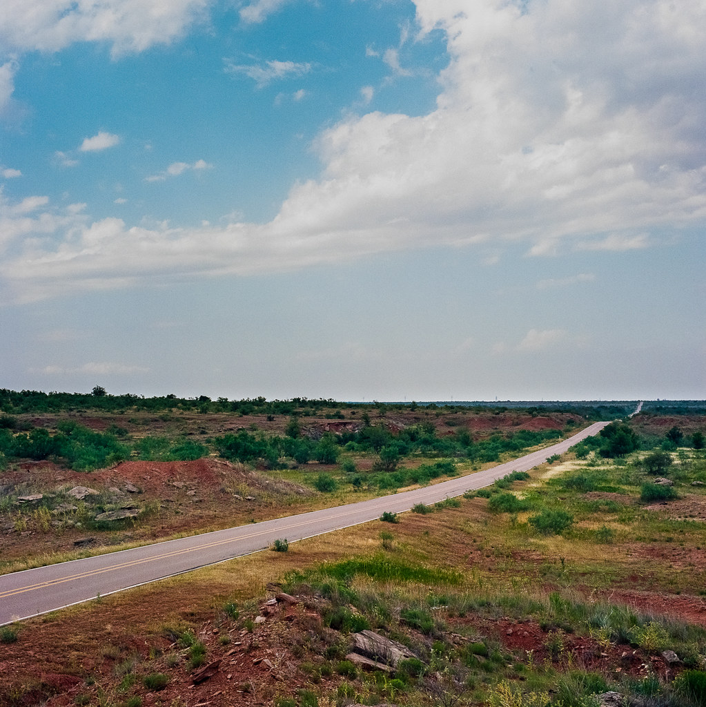 North Texas Scenic 4 Farm to Market Road Hasselblad 500… Flickr