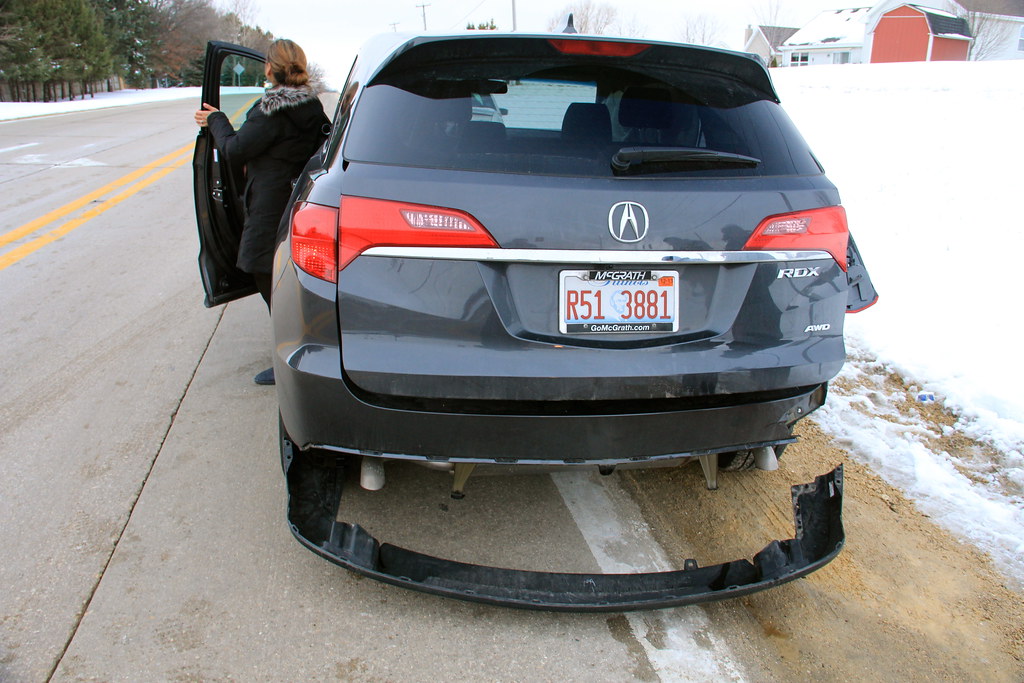 Fender Bender at the Corner of Bell School and Guilford Flickr