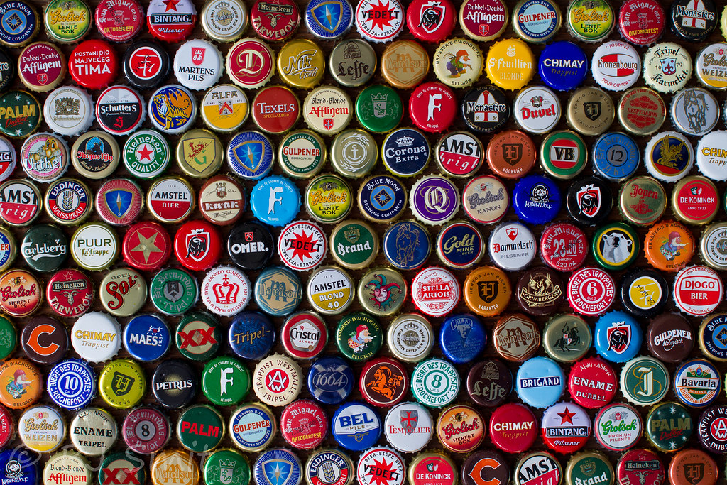 beer caps galore, part two... beer caps galore, part two. … Flickr
