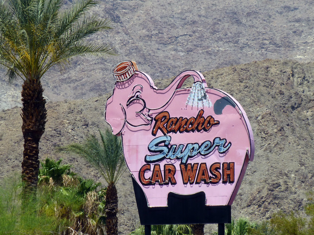Rancho Mirage, CA Rancho Super Car Wash ArchiTexty Flickr