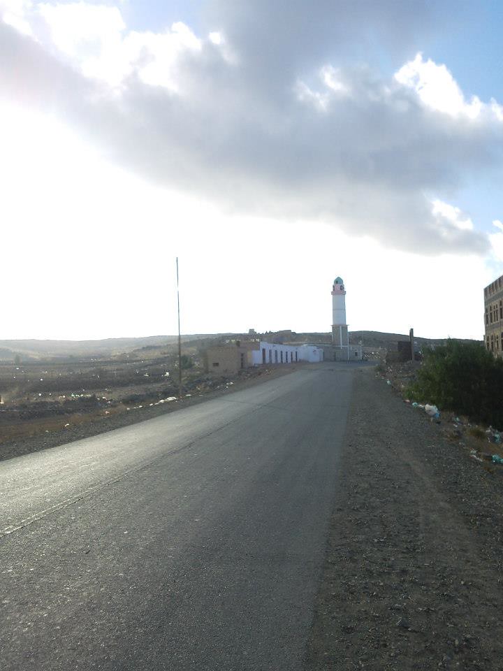 Yemen Road This is the main road near our village in Yemen… Abe