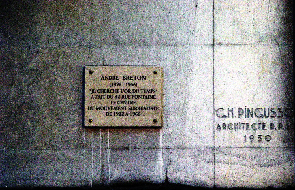La maison d'André Breton 42, Rue Pierre Fontaine, Paris. L… Flickr