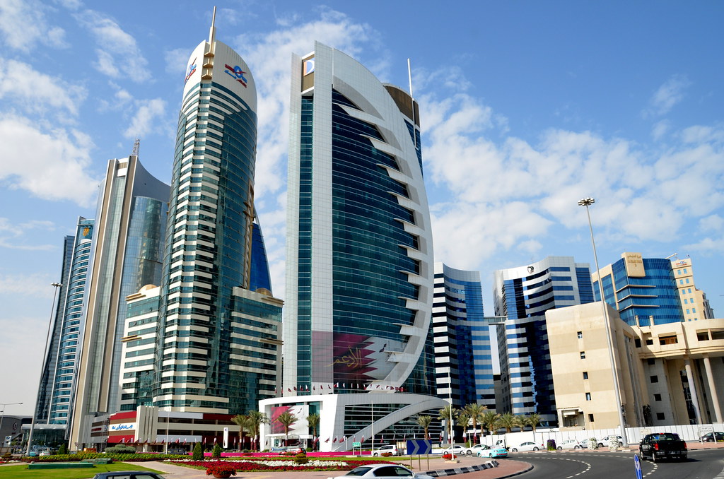 Doha Bank & Kharama Building Diplomatic Area, Doha, Qatar Flickr