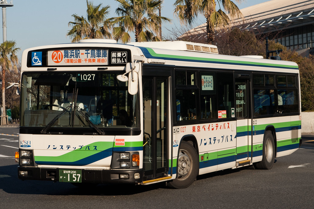 Tokyo Bay City Bus "1027" Chassis ISUZU KLLV280N1Kai Bo… Flickr