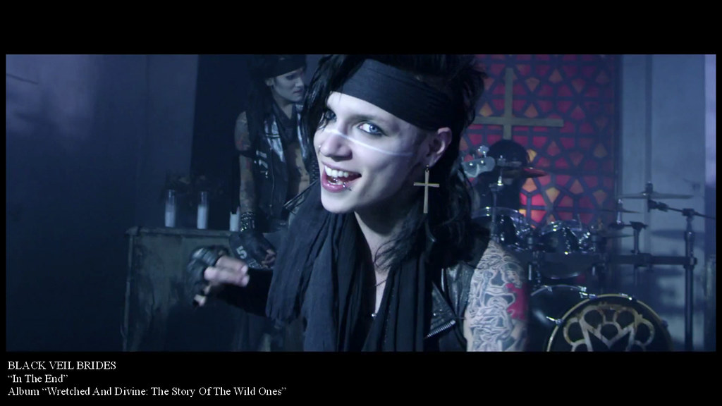 BLACK VEIL BRIDES “In The End” screen capture (1366x768, H… Flickr