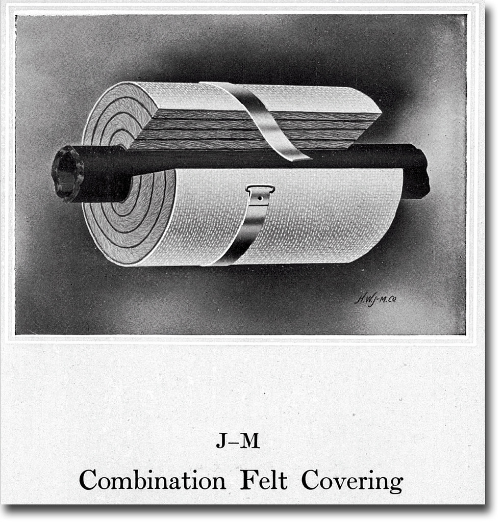 Vintage HW JohnsManville Asbestos Insulation Combinatio… Flickr