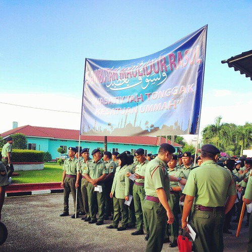 Sambutan Maulidur Rasul peringkat Kem Batu Kentonmen "WASA