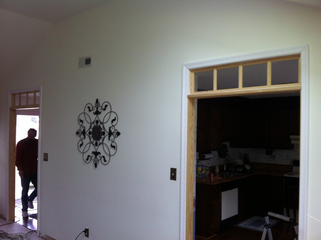 Cased openings with transoms General contractor installs c… Flickr