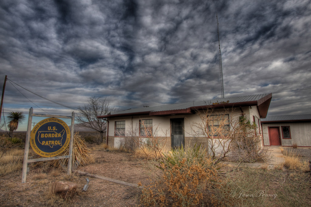 Old Patrol The old Sierra Blanca, Texas Border Patrol stat… Flickr