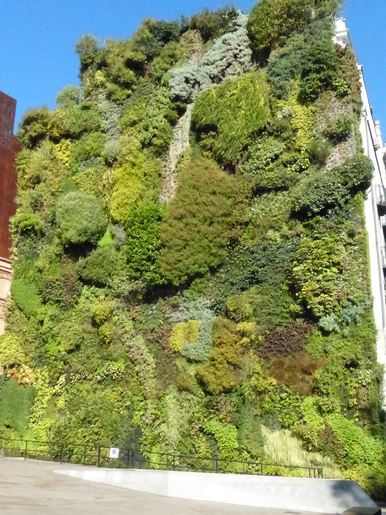 Green Wall Vertical Garden at CaixaForum Madrid by Patrick… Flickr