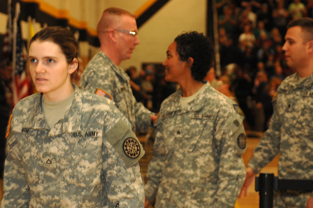 144th Military Police Deployment Ceremony at Corunna High … Flickr