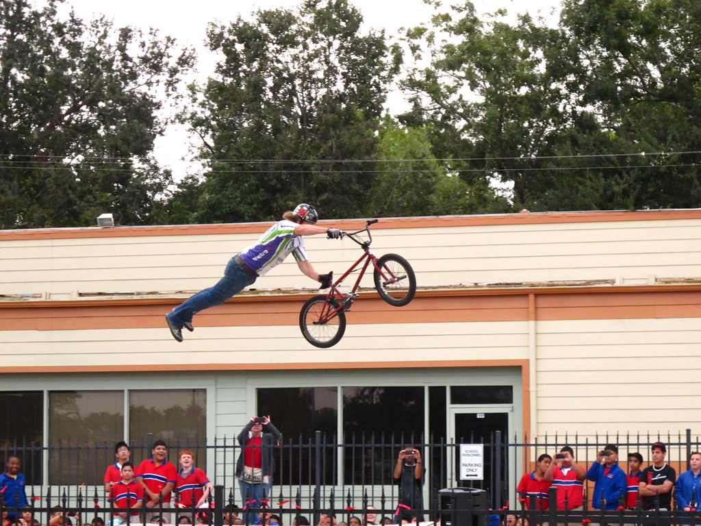 Houston Texas BMX Bike Stunt riding Show AllStar Big Time… Flickr
