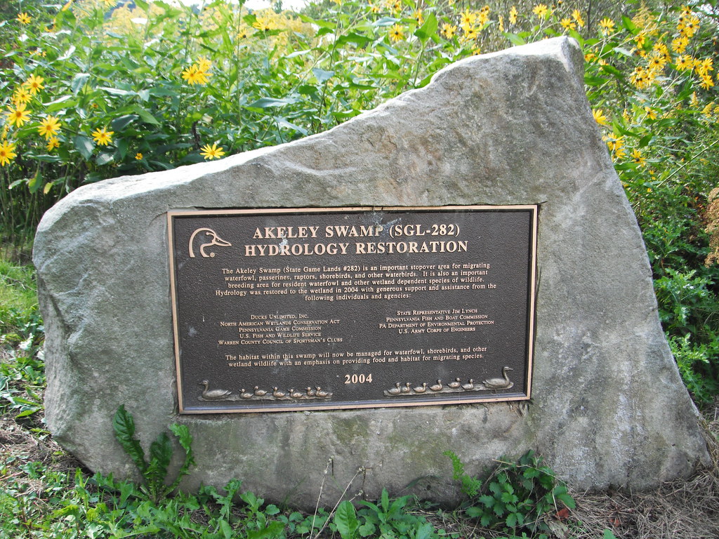 9162012_01_Akeley_Swamp_Trail Sign dedicating the projec… Flickr