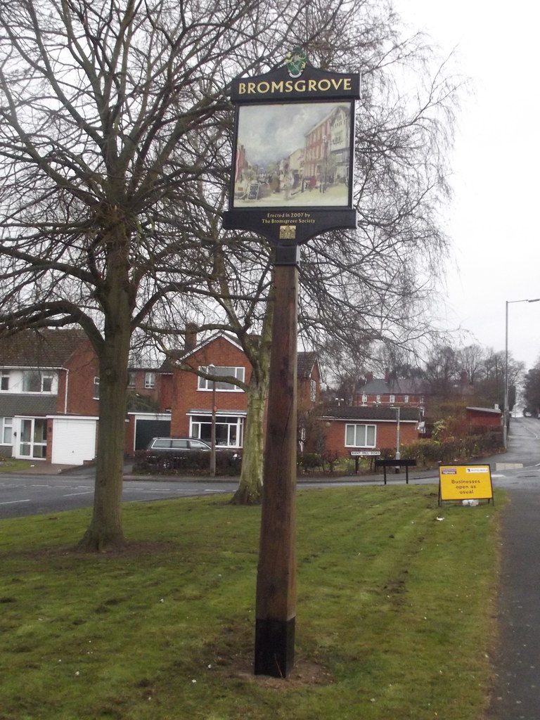 New Road, Bromsgrove sign The Bromsgrove Society Flickr