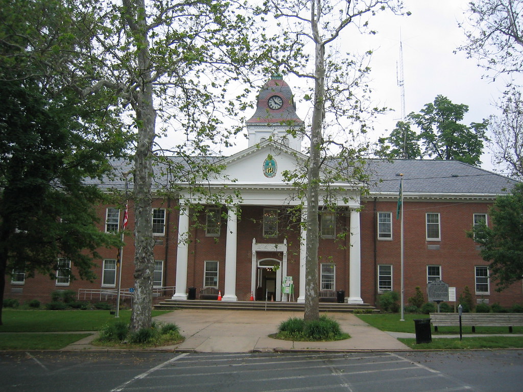 Caroline County, MD Courthouse Denton, MD. 2003. Chris Flickr