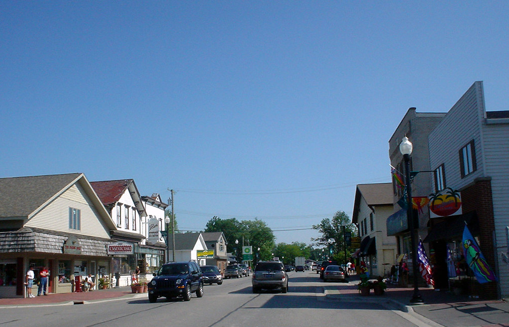 Downtown Caseville Michigan Located on Saginaw Bay in the … Flickr