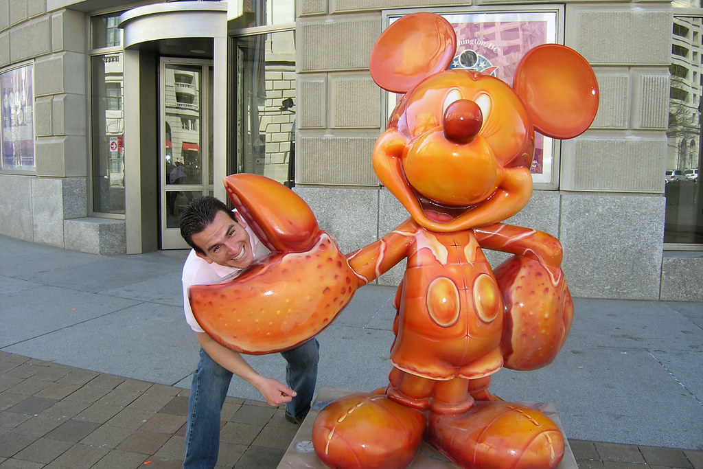 Luis with Lobster Mickey Luis with Lobster Mickey Flickr