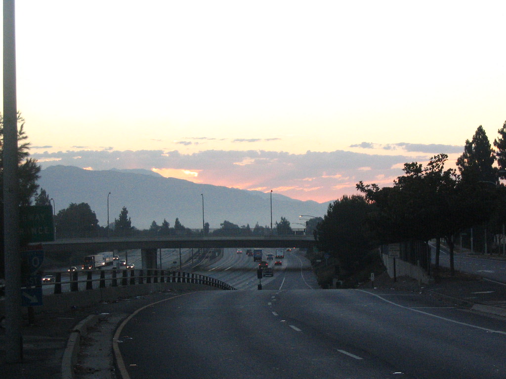 Lake Ave Sunrise From Lake Ave., looking down the onramp.… Nate