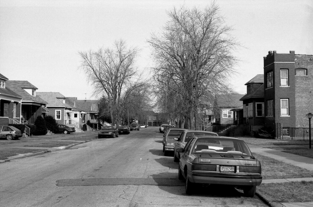 My Street in Whiting Ah, Whiting. What a stinky town! I li… Flickr