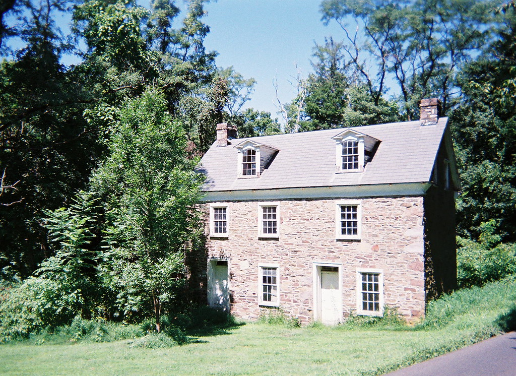 Quaker Stone House, Bucks County, PA I was in Bucks County… Flickr