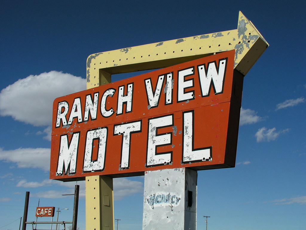 Ranch View Motel Motel signs of Vaughn, New Mexico Flickr