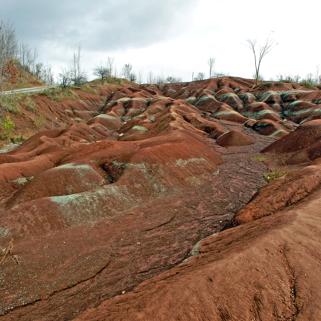 Cheltenham Badlands The Cheltenham Badlands is one of the … Flickr