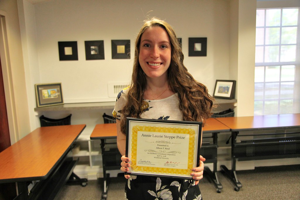 Allison Reed Freshman Allison Reed was honored for her pri… Flickr