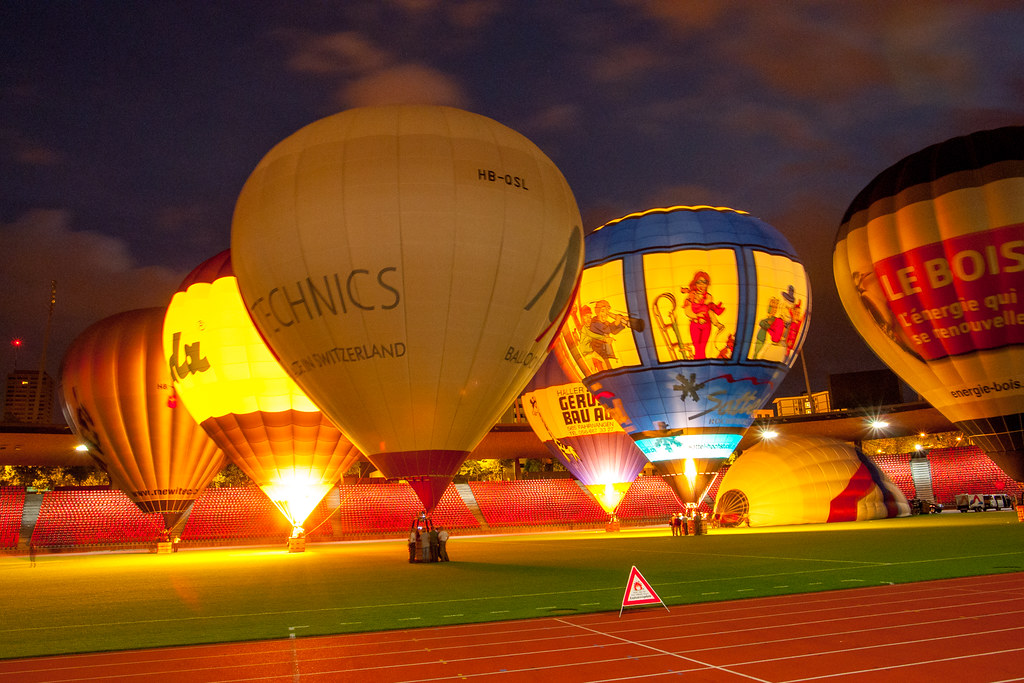 Jubilee of the balloon group Zurich Glowing (2/4) Flickr