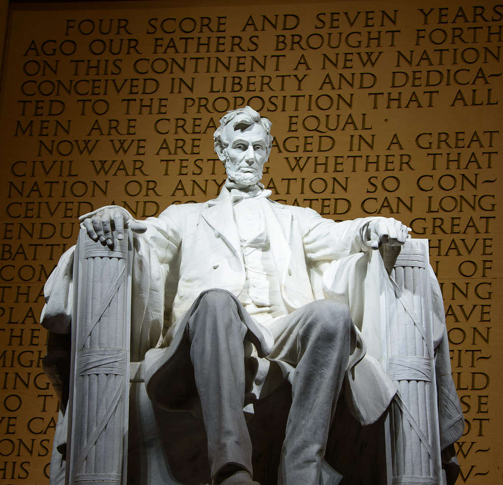 Lincoln's Gettysburg Address The Lincoln Memorial is an Am… Flickr