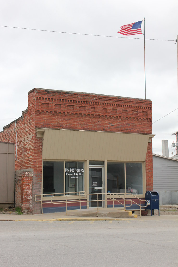 Post Office Forest City, MO Tom McLaughlin Flickr