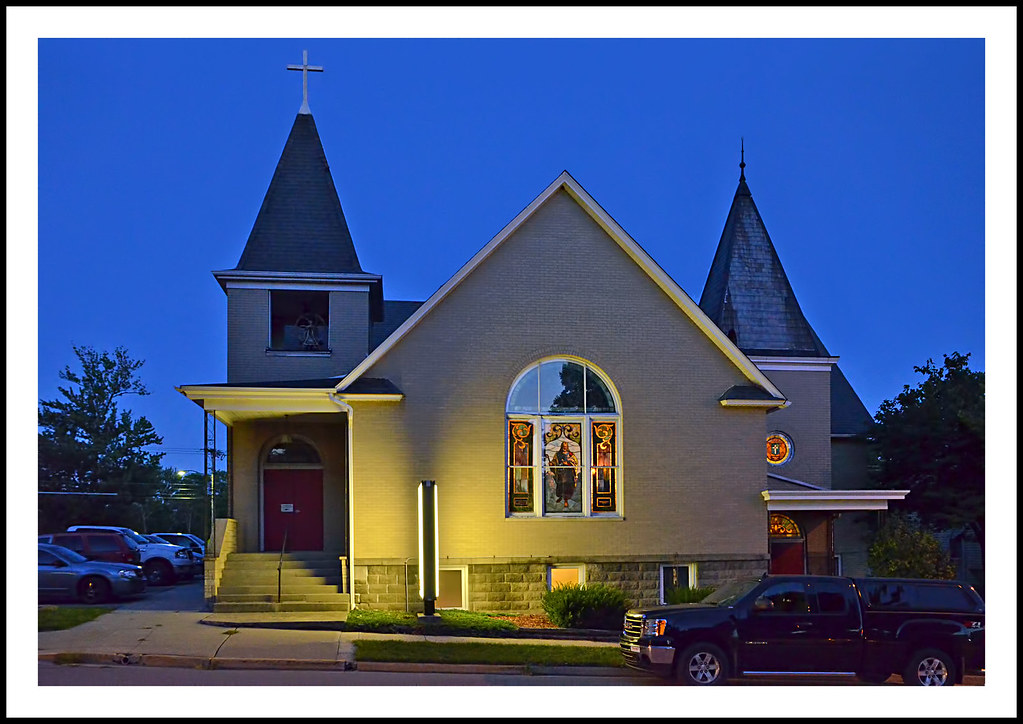 St. Mark's Lutheran Church of Albion, Indiana Photographed… Flickr