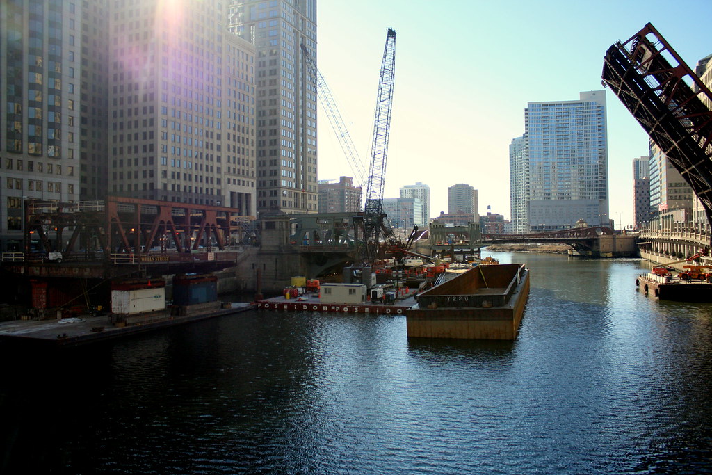 Wells St. Bridge Reconstruction a photo on Flickriver