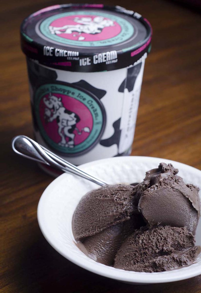 Zanzibar chocolate ice cream at the Chocolate Shoppe Flickr