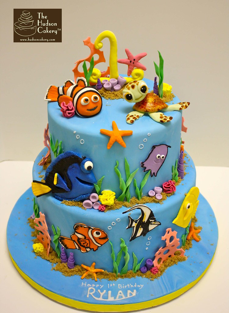 Finding Nemo 1st Birthday Cake Jennifer Flickr