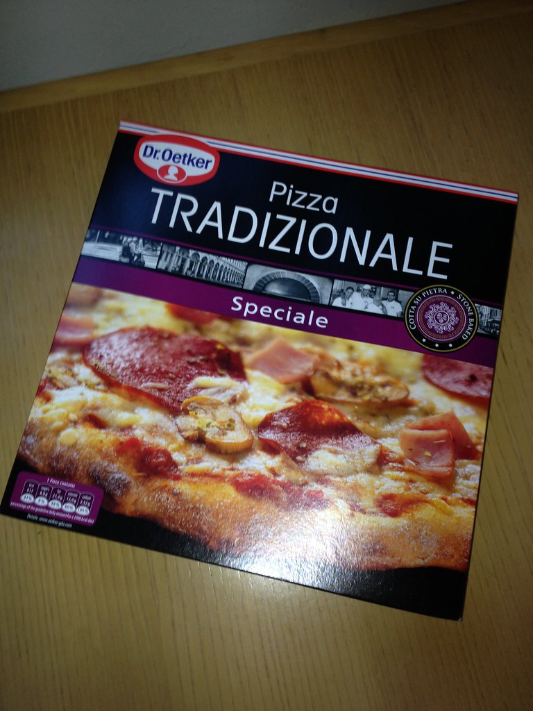 Dr Oetker Tradizionale Speciale Norwegian frozen pizza! Flickr