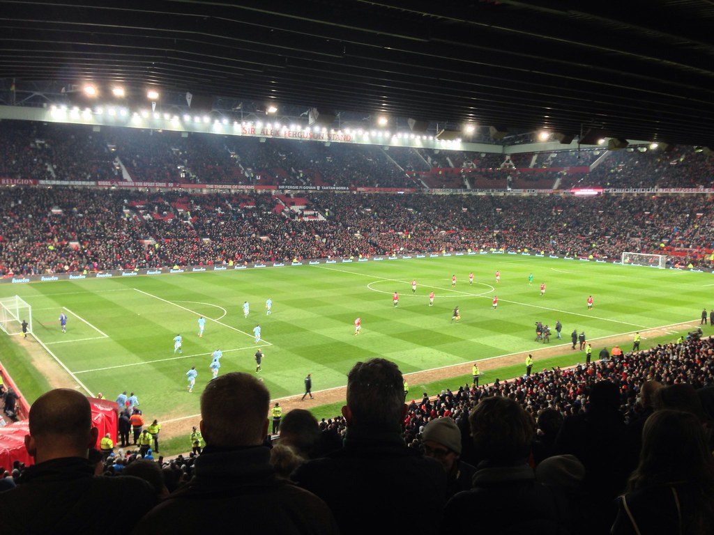 Old Trafford During the Manchester United v Manchester Cit… Flickr