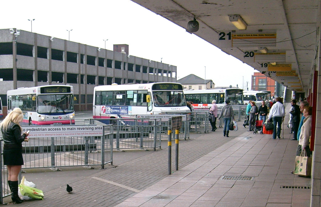 Farewell to Hanley Bus Station Central as ever... Flickr