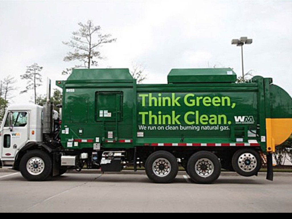 City Of Conroe Waste Management McNeilus CNG ZR Side Loade… Flickr