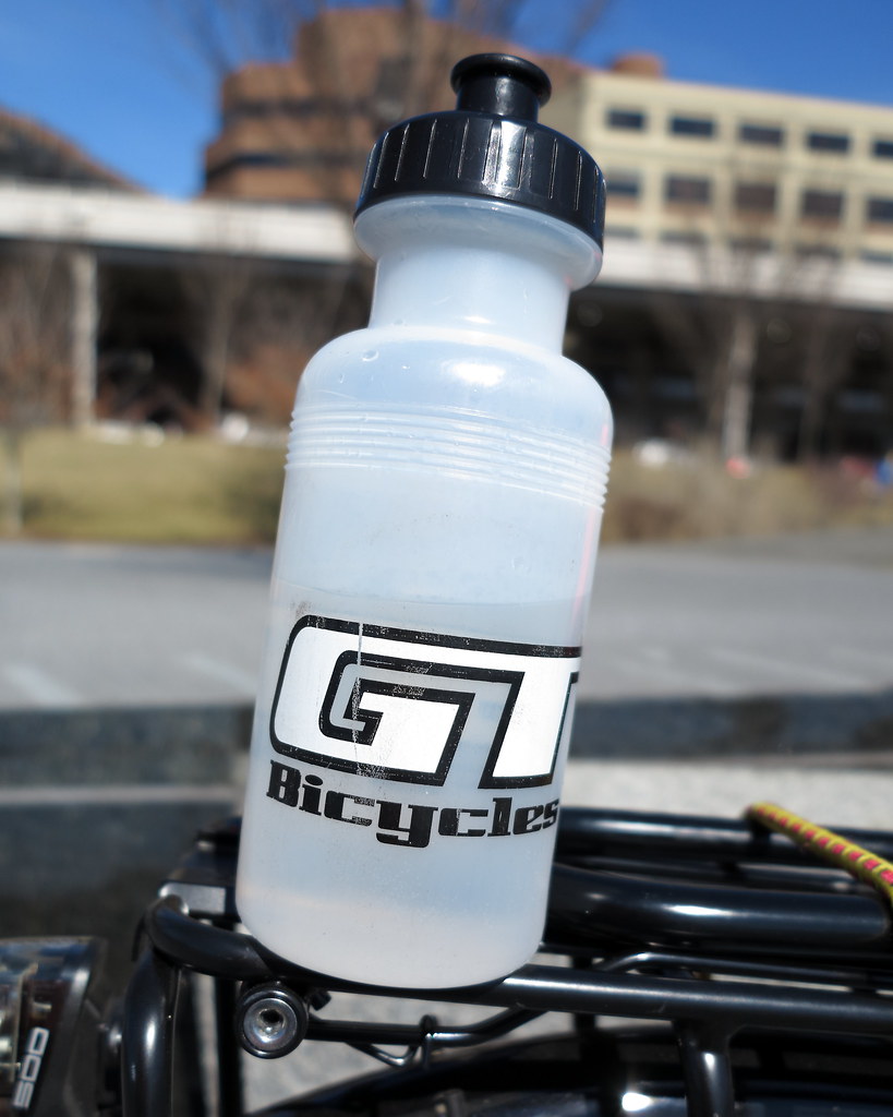 GT Bicycles Water Bottle My old GT Bicycles water bottle, … Flickr