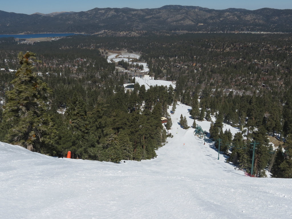Geronimo ski run Bear Mountain ski resort Big Bear Califor… Flickr