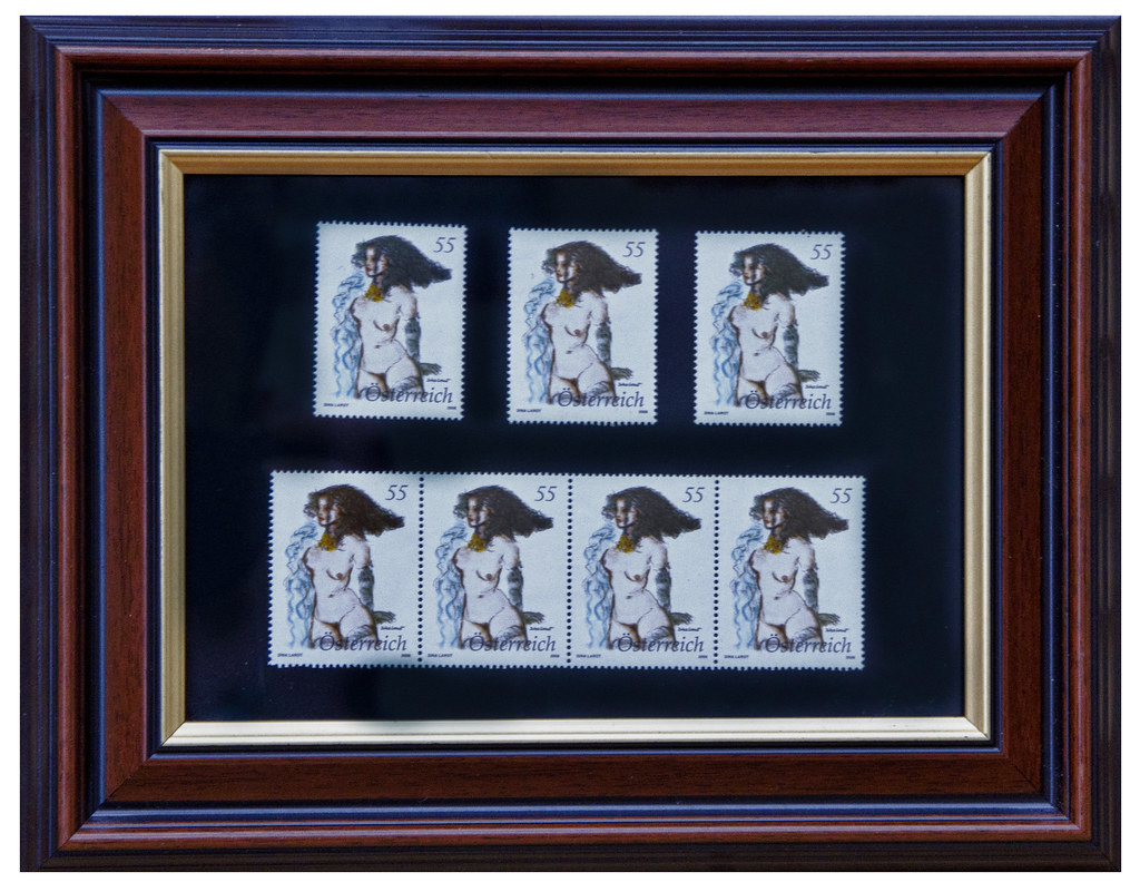 Stamps Can stamps be art? A set of stamps I mounted and fr… Flickr