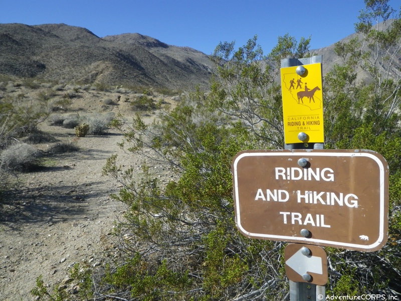 BADWATER Salton Sea Recon 3 Hiking Trail from Borrego Springs to