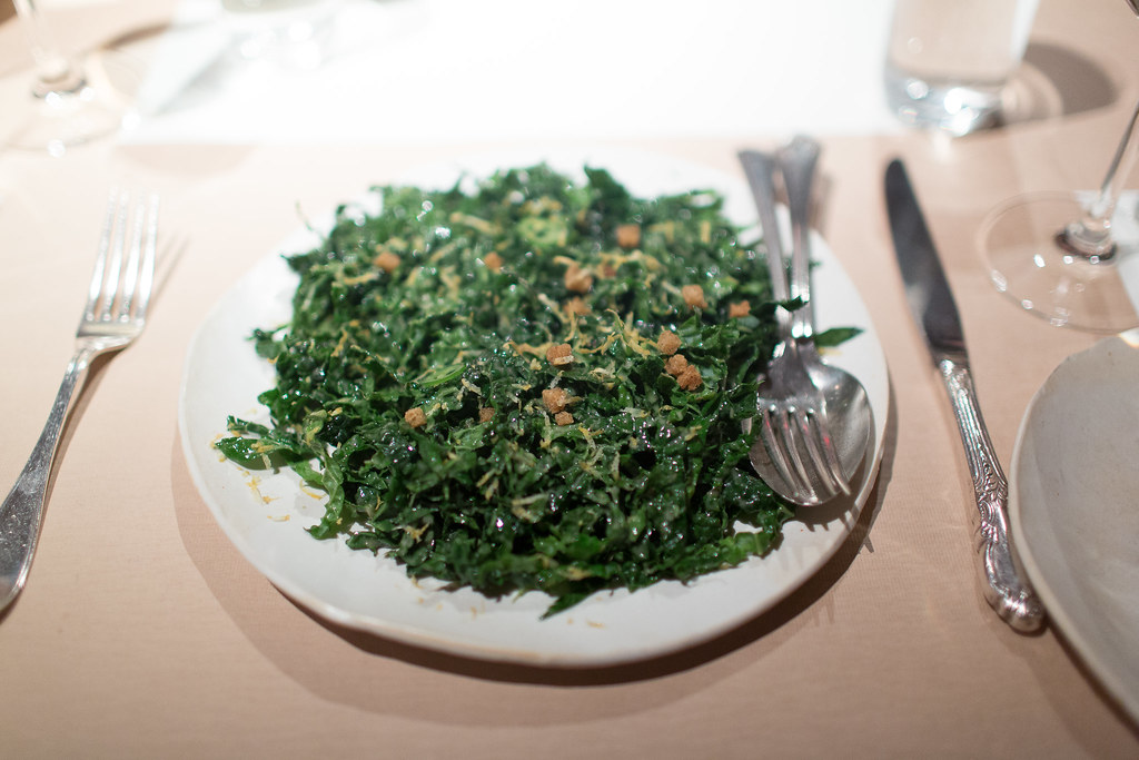 Kale Salad with Lemon, Serranos and Mint ABC Kitchen New Y… Flickr