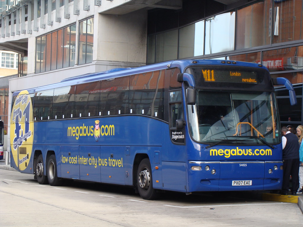 Stagecoach Megabus 54025 PX07EAE Seen at Manchester Shudeh… Flickr