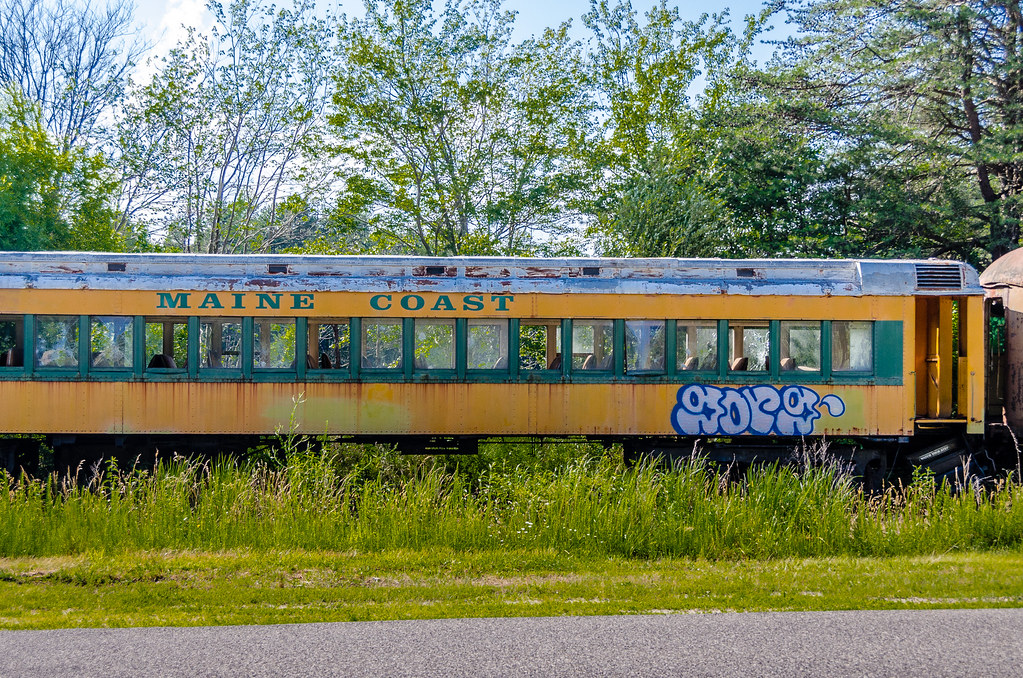 Maine Coast Passenger Coach The Maine Coast Railroad Co. o… Flickr