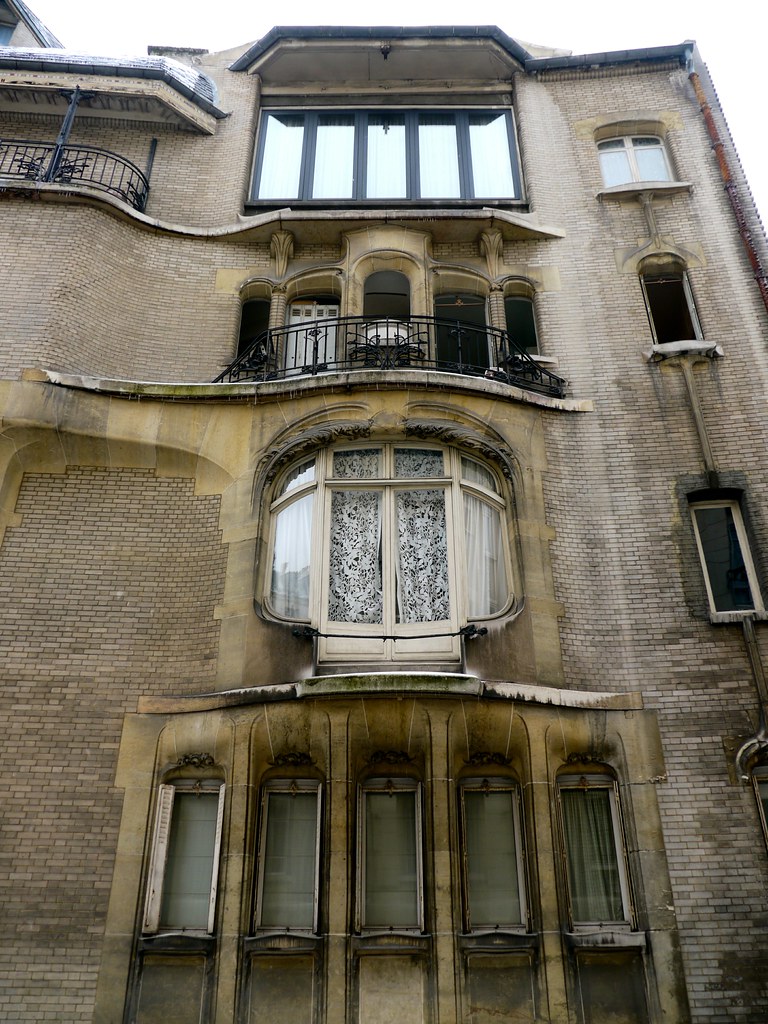 Paris, 122 avenue Mozart Hôtel Guimard, 1913, et ses fenê… Flickr